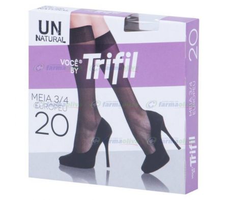 Medias 3/4 Trifil Lycra Natural Claro