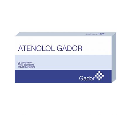 ATENOLOL GADOR 25MG TABL. CAJA X 30