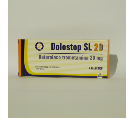 DOLOSTOP SL 20MG T-SLG CAJA X 20