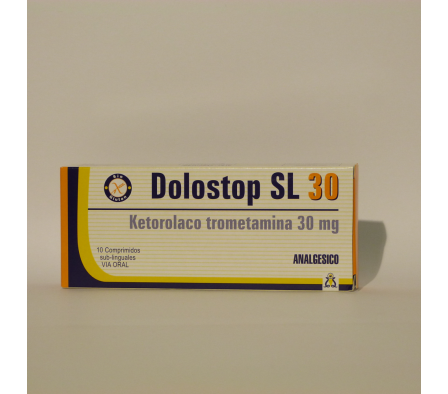 DOLOSTOP SL 30MG T-SLG CAJA X 10
