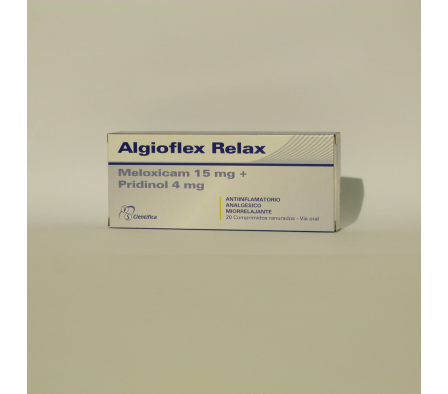 ALGIOFLEX RELAX 15MG TABL. CAJA X 20