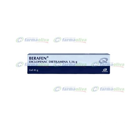 BERAFEN 75MG GEL-D FRASCO X 45GR