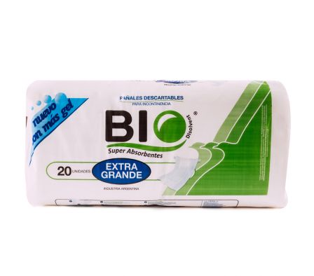BIO PANAL EXTRA GRANDE  X 20UNI/4