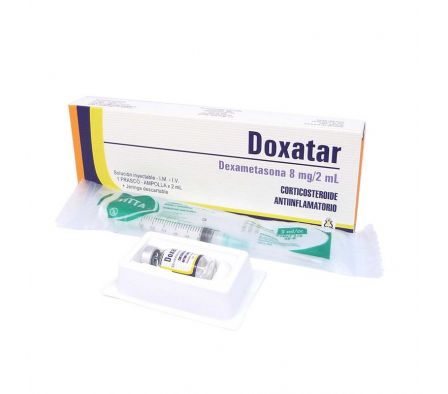 DOXATAR SIN CONCENTRACION ENDOV AMPOLLA X 2ML