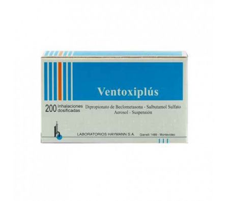 VENTOXIPLUS 10MG AER-B TUBO X 200 DOSIS
