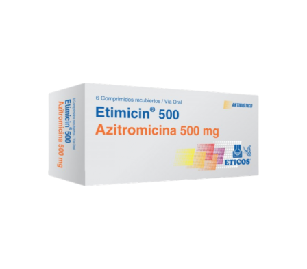ETIMICIN 500MG T-REC CAJA X 6