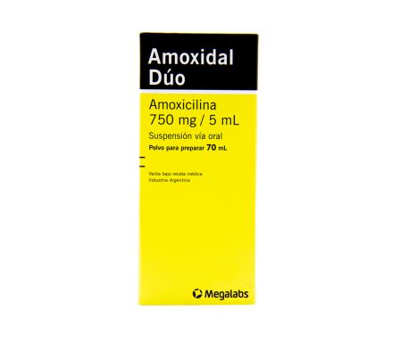 AMOXIDAL DUO  SP-OR FRASCO X 70ML