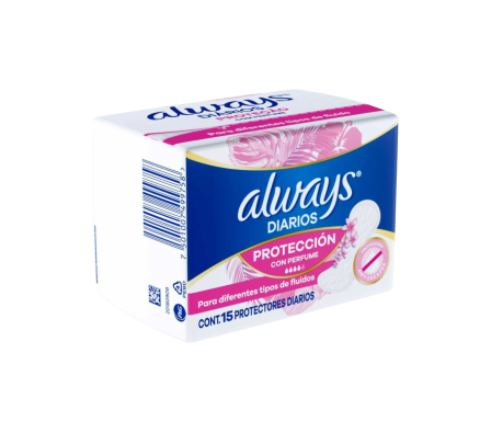 ALWAYS  PROTECTORES DIARIOS 15X12