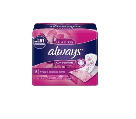 ALWAYS  PROTECTORES DIARIOS 15X12