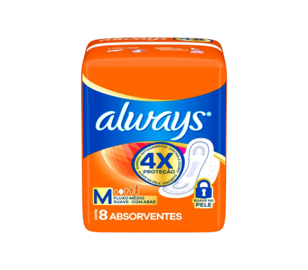 ALWAYS MAXIMA PROTECCION SUAVE  C/ALAS X 8 UNIDAD