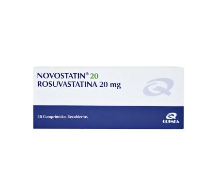 NOVOSTATIN 20MG T-REC CAJA X 30