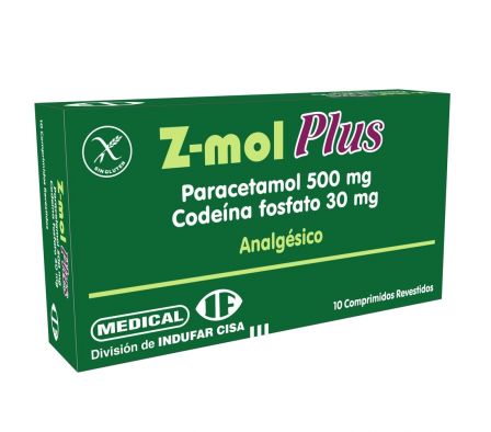 Z-MOL PLUS 500/30MG T-REC CAJA X 10