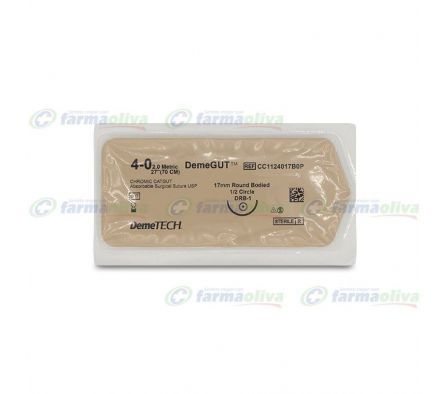 CATGUT CROM. 4-0/DRB-1