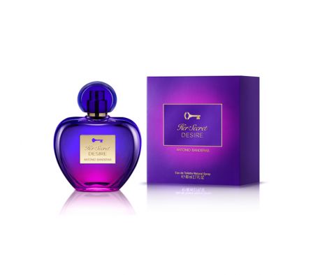 ANTONIO BANDERAS THE SECRET DESIRET EDT 80ML