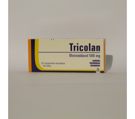 TRICOLAN 500MG TABL. CAJA X 20