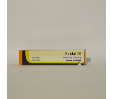 GENTAL-G 400MG CR-DR ENVASE X 20GR