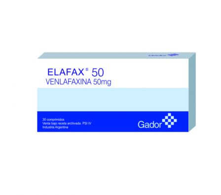 ELAFAX 50MG COMP. CAJA X 30