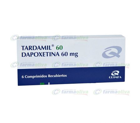TARDAMIL 60MG T-REC CAJA X 6