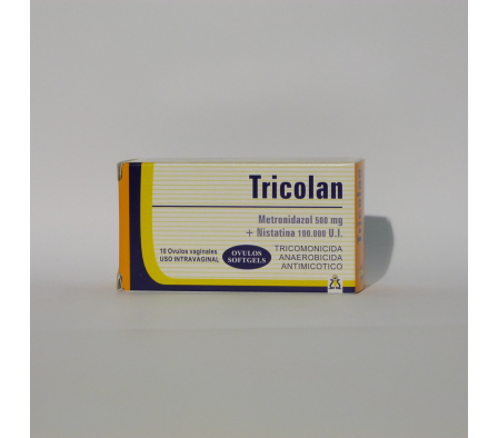 TRICOLAN  OVULO CAJA X 10