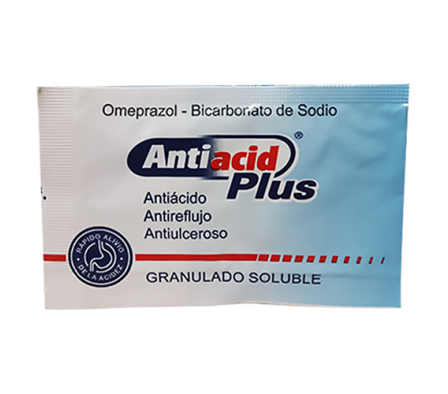 ANTIACID PLUS 5GR/20MG SP-OR SOBRE X 30