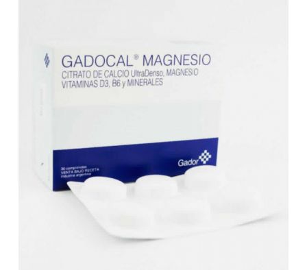 GADOCAL MAGNESIO 2.5MG TABL. CAJA X 30