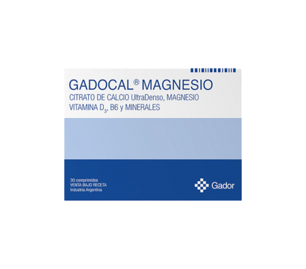 GADOCAL MAGNESIO 2.5MG TABL. CAJA X 30