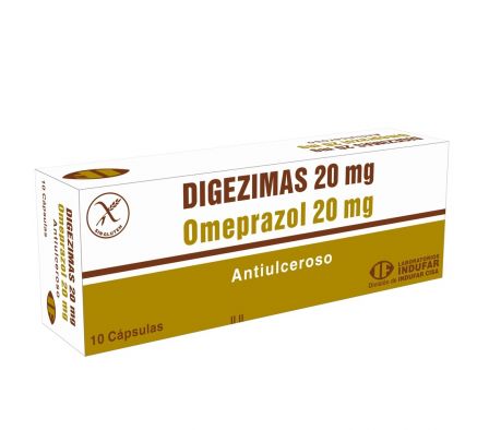 DIGEZIMAS 20MG CAPS CAJA X 10