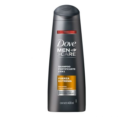 DOVE SHAMPOO MEN 2EN1 FUERZA EXTREMA 12X400ML