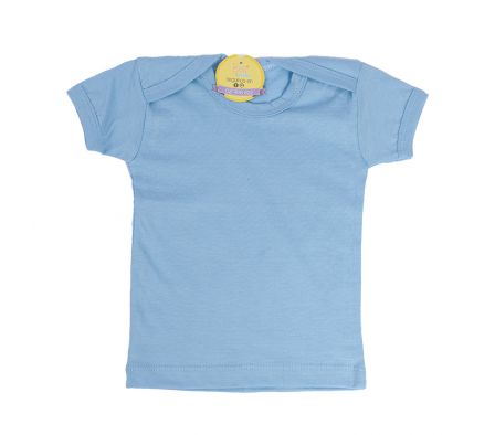 BEA BABY REMERITA MANGAS CORTAS CELESTE R:14041