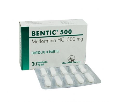 BENTIC 500MG TABL. CAJA X 30