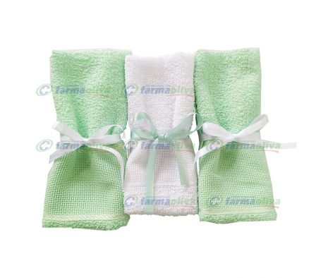 BABY KING SET DE TOALLA VERDE