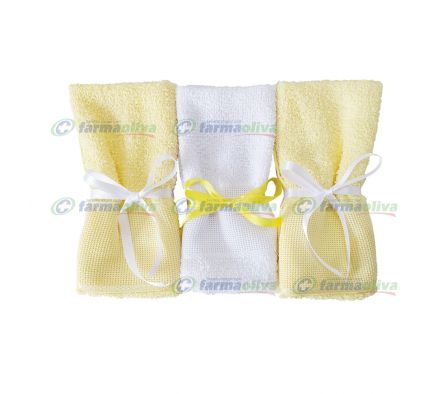 BABY KING SET DE TOALLA AMARILLO