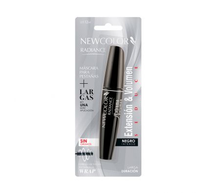 NEW COLOR MASCARA DE PESTAÑAS  RADIANCE EXTENSION ROJO
