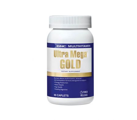 GNC ULTRA MEGA  GOLD X 90 CAPSULAS