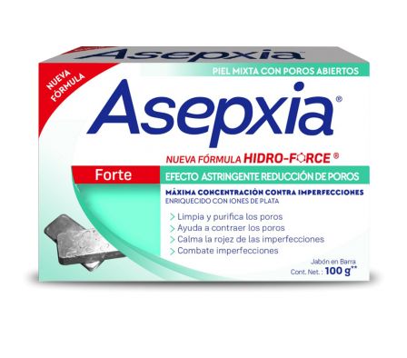 ASEPXIA JABON FORTE X 100 GR.