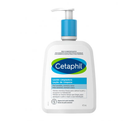 CETAPHIL LOC. LIMP.PIEL SENS SECA  X 473 ML