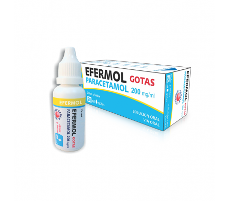EFERMOL 200MG GT-OR FRASCO X 20ML