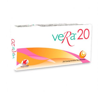 VERA 20  CAJA X 28 COMPRIMIDOS