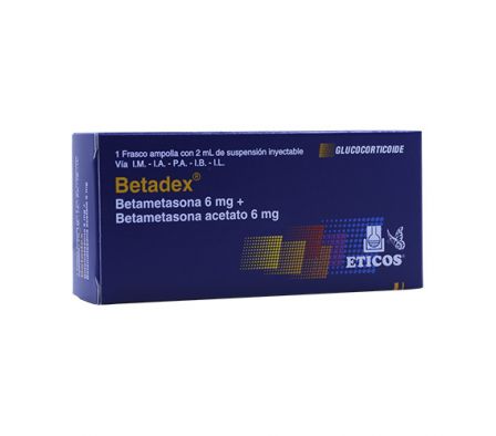 BETADEX 6MG/6MG INTR. AMPOLLA X 2ML