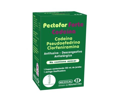 PECTOFAR FORTE CODEINA 10MG JARAB FRASCO X 120ML