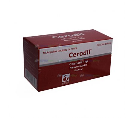 CERODIL 1 GRAMO CAJA X 10 AMPOLLAS BEBIBLES