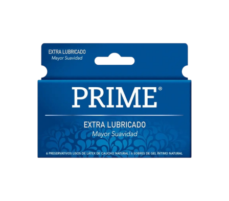 PRIME X 6 UNI.EXTRA LUBRICADO REF.0682