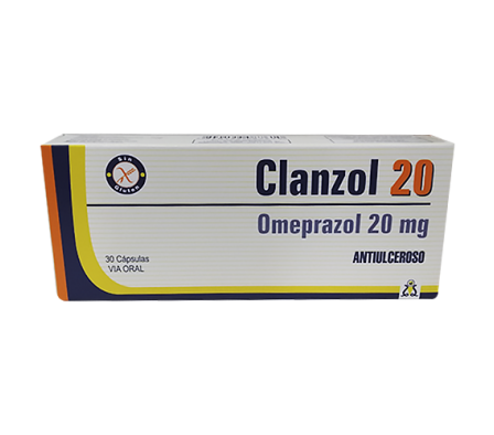 CLANZOL 20MG CAPS CAJA X 30