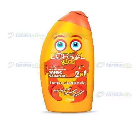 LOREAL KIDS MANGO NARANJA  265ML.