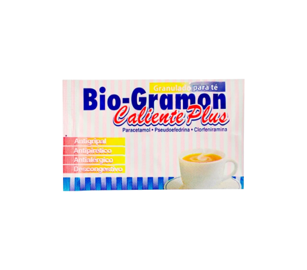 BIOGRAMON CALIENTE PLUS X SOBRE