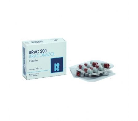 ITRAC 200MG CAPS CAJA X 14