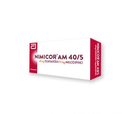 NIMICOR AM 40/5MG COMP. CAJA X 30