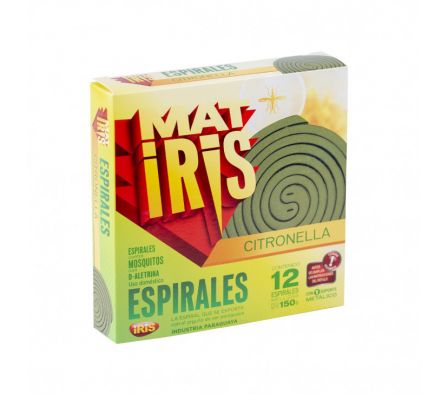 MATIRIS ESPIRAL CITRONELLA CAJA 12 UNI
