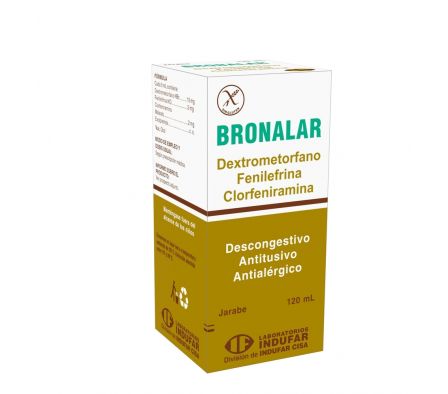 BRONALAR 2MG JARAB FRASCO X 120ML