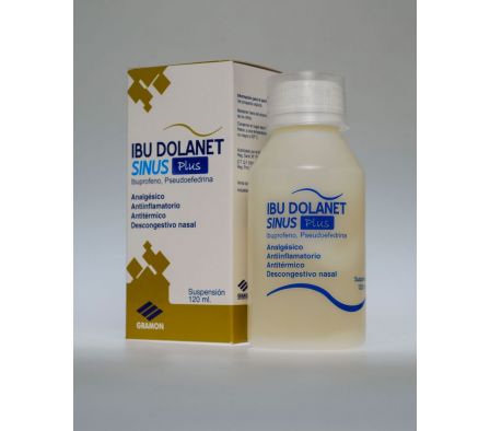 IBUDOLANET SINUSS 200MG SO-OR ENVASE X 120ML